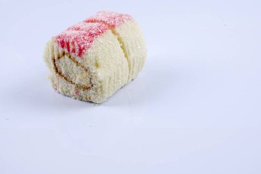 Pasta rulosu. beyaz üzerine izole.