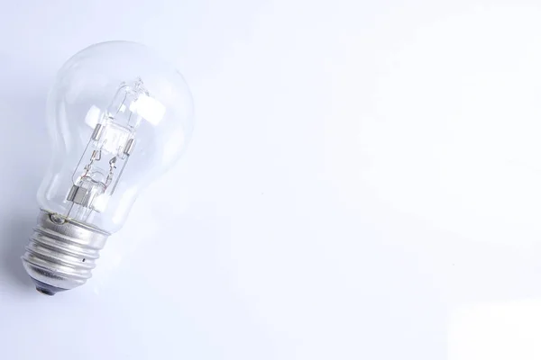 Ampoule Concept Idées Image Surexposée — Photo