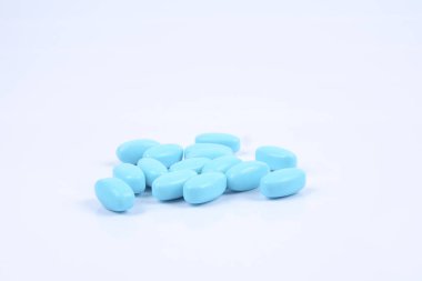 Nefes almak için şeker. İzole, beyaz arkaplan