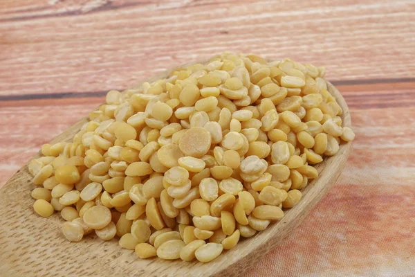 Toor Dal Известный Индийский Legume Называется Желтый Голубь Горох — стоковое фото