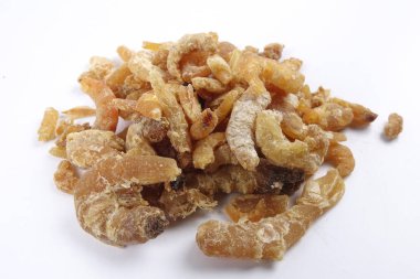 Derin kızarmış karides, karides, ziyan milanese karides beyaz arka plan üzerinde