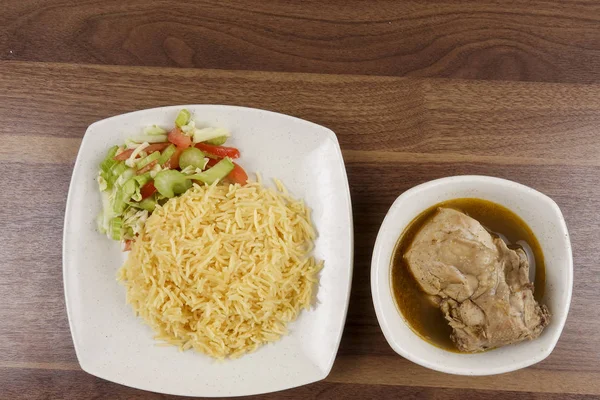 チキンとイランの米 — ストック写真