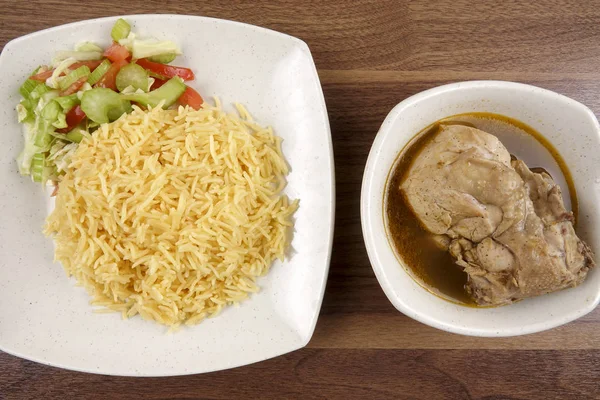 チキンとイランの米 — ストック写真