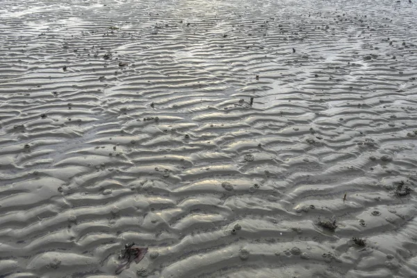 Sand pattern of a beach — Stock Photo, Image