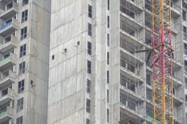 yüksek artış kat mülkiyeti binalar inşaat alanında.