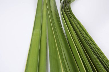 Ketupat yapma, küçük hindistan cevizi yapılan bir doğal pirinç kaplama pirinç pişirme için yaprakları