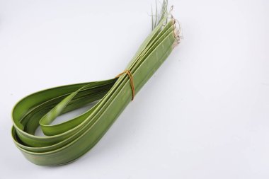 Ketupat yapma, küçük hindistan cevizi yapılan bir doğal pirinç kaplama pirinç pişirme için yaprakları