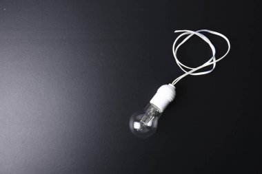 Işık Ampüller. Fikir coceptual