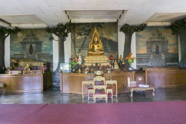 Bali, Endonezya, Nisan 2016 yaklaşık. geleneksel temple Lempuyang Agung üzerinde arka plan - Bali Adası sembolü bağlayın. Kültür ve mimari Asya insan, Endonezya dili ve Bali dili manzaralar