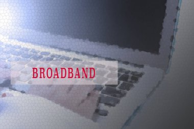 El üstünde klavye siber güvenlik kavramsal metinle çalışma. 