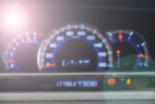 車のダッシュ ボード。Blured 画像. — ストック写真