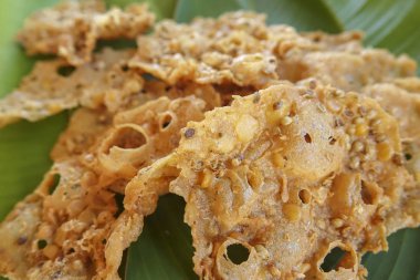 Geleneksel kurabiyeler bayram kutlama için. Görüntü bulanıklığı