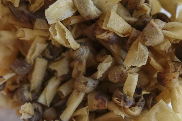 Biscoitos tradicionais para a celebração Eid. Imagem desfocada — Fotografia de Stock