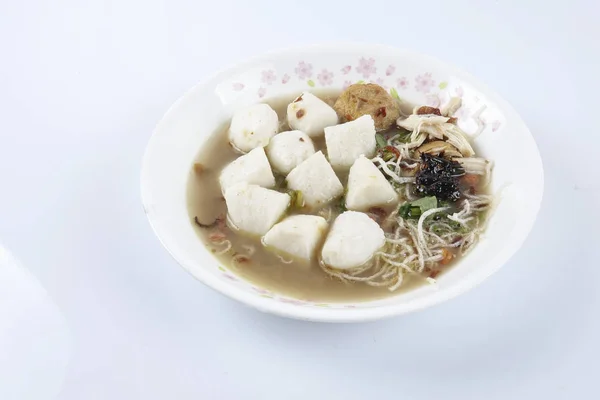 Latar belakang Soto Noodles Indonesian Food Isolated — Stok Foto