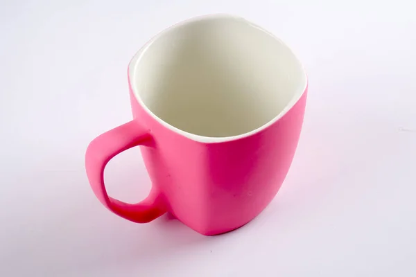 Colored mug isolated on white — Stock Photo, Image