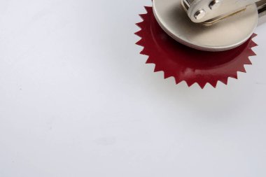 Beyaz izole ortak mühür ve kırmızı etiket office damgası.