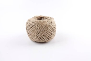 Çeşitli renk beyaz arka plan üzerinde izole halatlar.