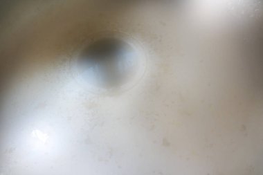 Evye tıkanma. Bulanıklık ve seçici odak.