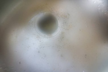 Evye tıkanma. Bulanıklık ve seçici odak.