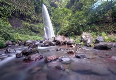 Lombok, Endonezya inanılmaz şelale.