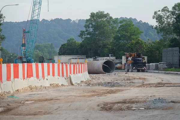 Kuala Lumpur April 2018 Construction Dash Highway Shah Alam Dash — Stock Photo, Image