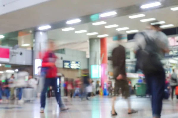 Kuala Lumpur Abril 2018 Blur Pessoas Estação Trem Sentral — Fotografia de Stock