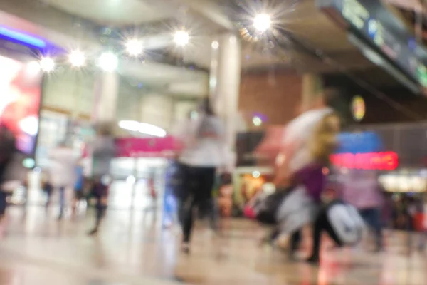 Kuala Lumpur Abril 2018 Blur Pessoas Estação Trem Sentral — Fotografia de Stock