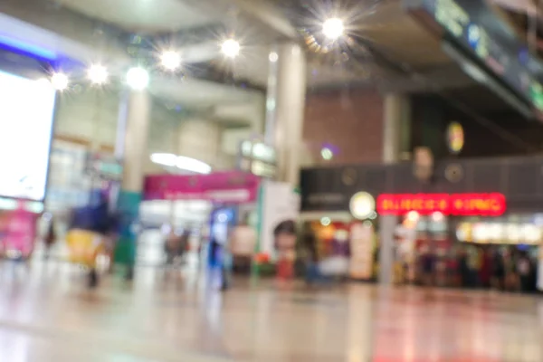 Kuala Lumpur Abril 2018 Blur Pessoas Estação Trem Sentral — Fotografia de Stock