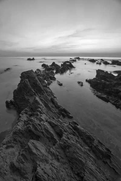 Вид Дивовижний Тропічний Пляж Композиція Природи Яскраві Кольори — стокове фото