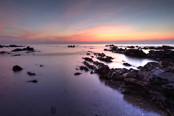 Живописный Вид Удивительный Пляж Состав Природы Яркие Цвета — стоковое фото