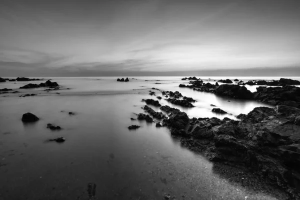 Vue Panoramique Plage Tropicale Incroyable Composition Nature Couleurs Vives — Photo