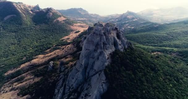 Amazing Mountain Aerial View — Stok Video