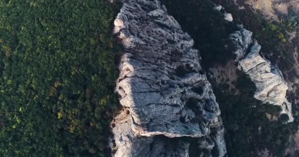 Incredibile Vista Aerea Montagna — Video Stock