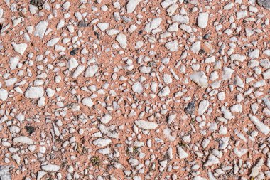 Pembe renkli granit parçacıklar. Soyut doku, yaratıcı arka plan..