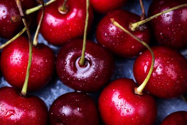 Kırmızı Kiraz zemin