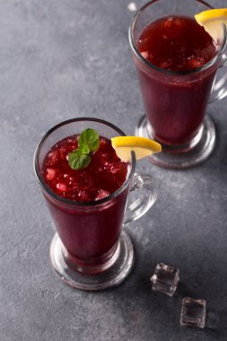 cam canlandırıcı meyve punch içecek