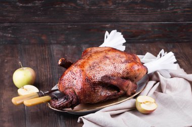 Noel kızarmış ördek