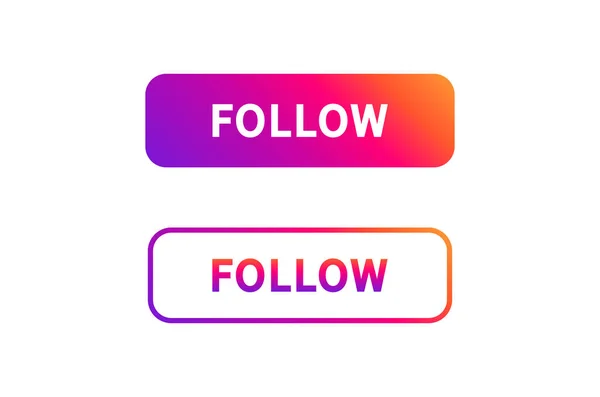 Beyaz arka planda düğme takip. Vektör illüstrasyonu