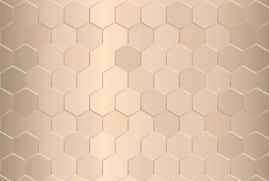 Soyut altıgen desen arkaplanı. Vektör illüstrasyonu.