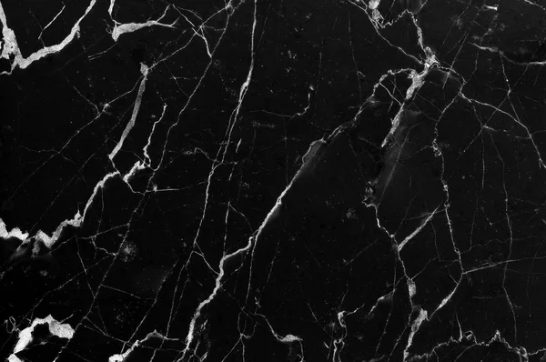 Mármol negro decoración de lujo patrón textura fondo único — Foto de Stock