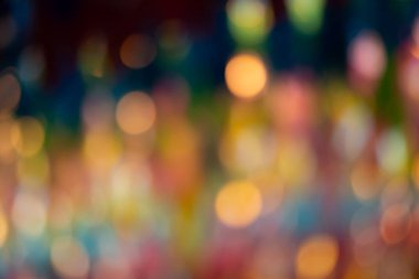 Ürün ağı ve mobil uygulamalar için renkli Bokeh Sanat Soyut, Yaratıcı tasarım şablonları