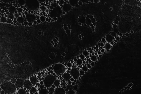 Fondo Textura Pared Espacio Vacío Burbuja Negra Para Sitio Web — Foto de Stock