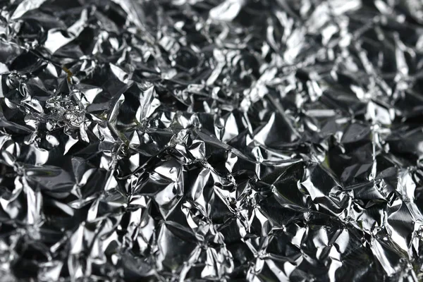 アルミ箔テクスチャプレミアム高級表面 — ストック写真