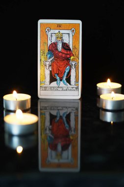 Resimli editör tarot kartları İmparator, Binbaşı Arcana