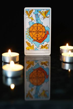 Resimli tarot kartları Çarkıfelek, Binbaşı Arcana