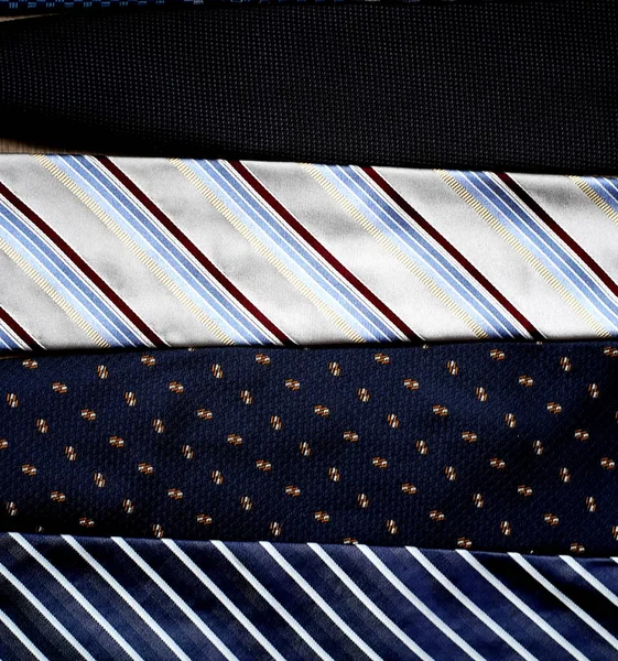Centilmen ve kravat modası, alışveriş, babalar günü kavramı. — Stok fotoğraf