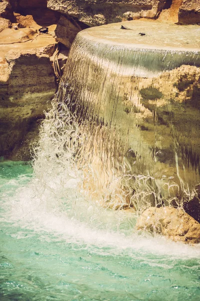 Particolare fontana di trevi, roma, italia — Foto Stock