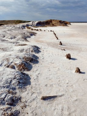 Baskunchak Gölü 'nde Solt Madencilik