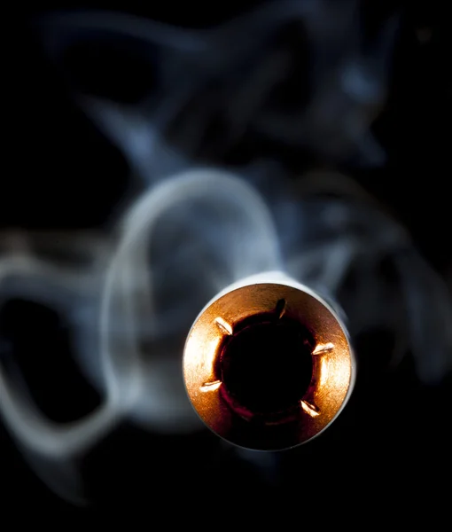 Επικίνδυνη πλάνο με τον καπνό — Φωτογραφία Αρχείου