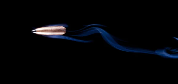 Smoky bullet ballistics — Stock Photo, Image